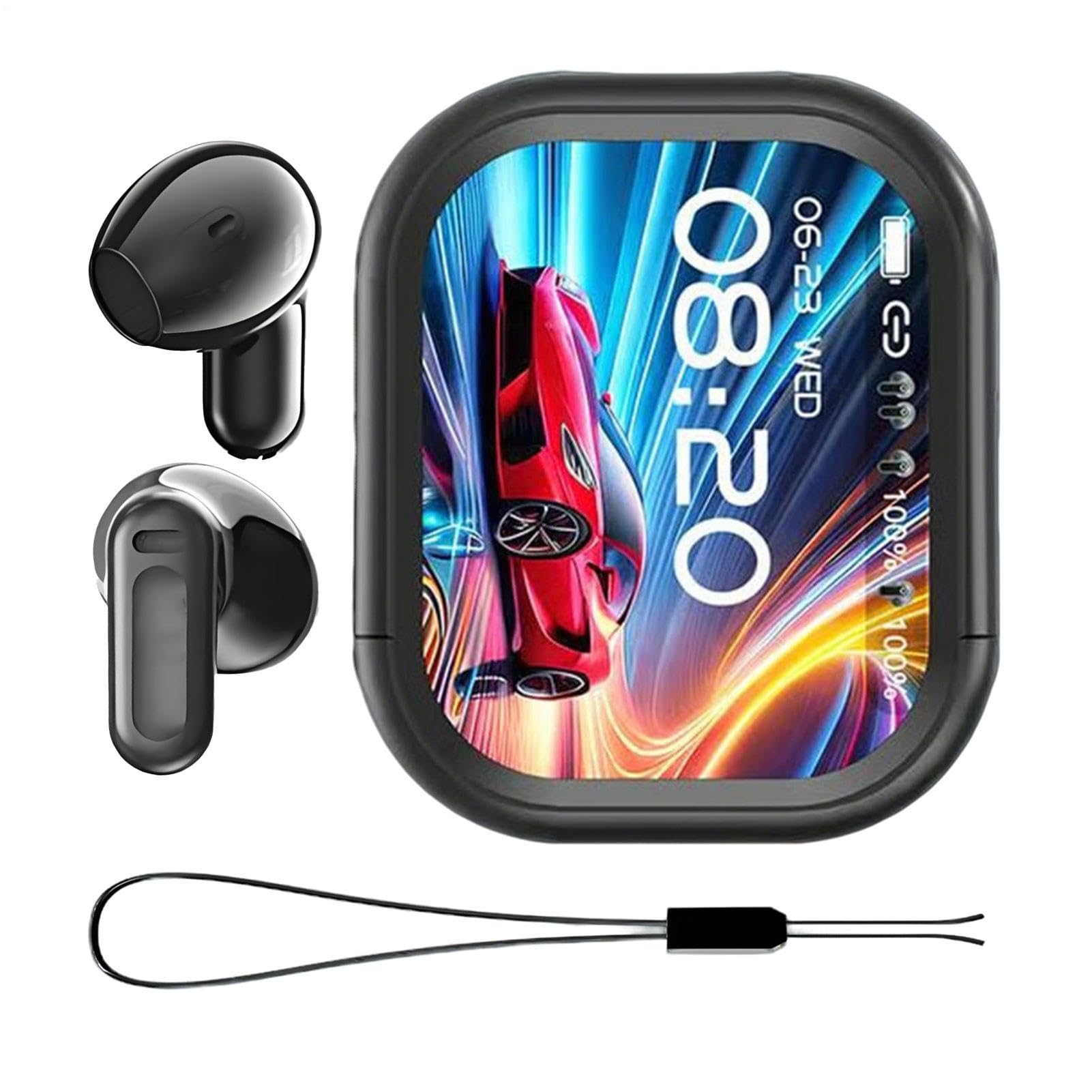 Auricolari Traduttore Wireless Cancellazione Rumore Touchscreen | Dispositivo Auricolari Con Traduttore Linguistico AI Touchscreen Per Uomo Donna Viaggi Studio Sport Lavoro Palestra