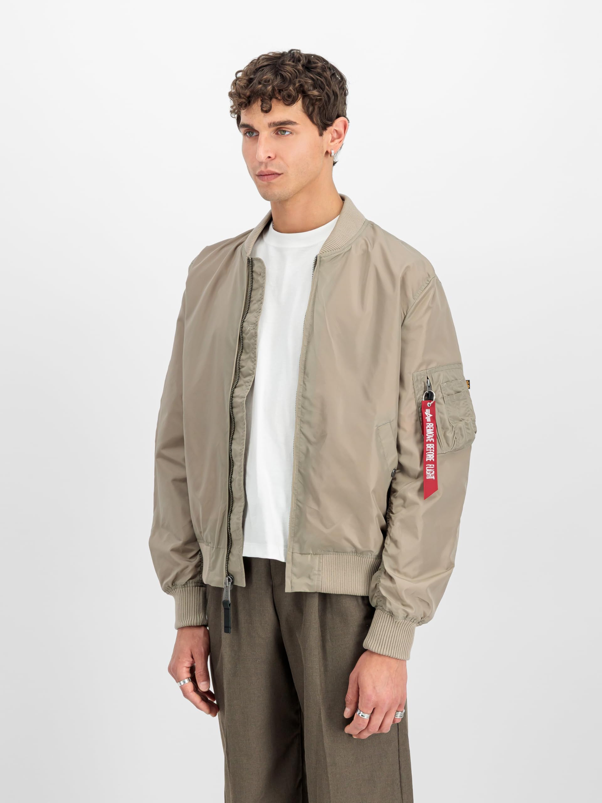 Alpha Industries Chaqueta de Vuelo Ma-1 TT Chaqueta Bomber Hombre