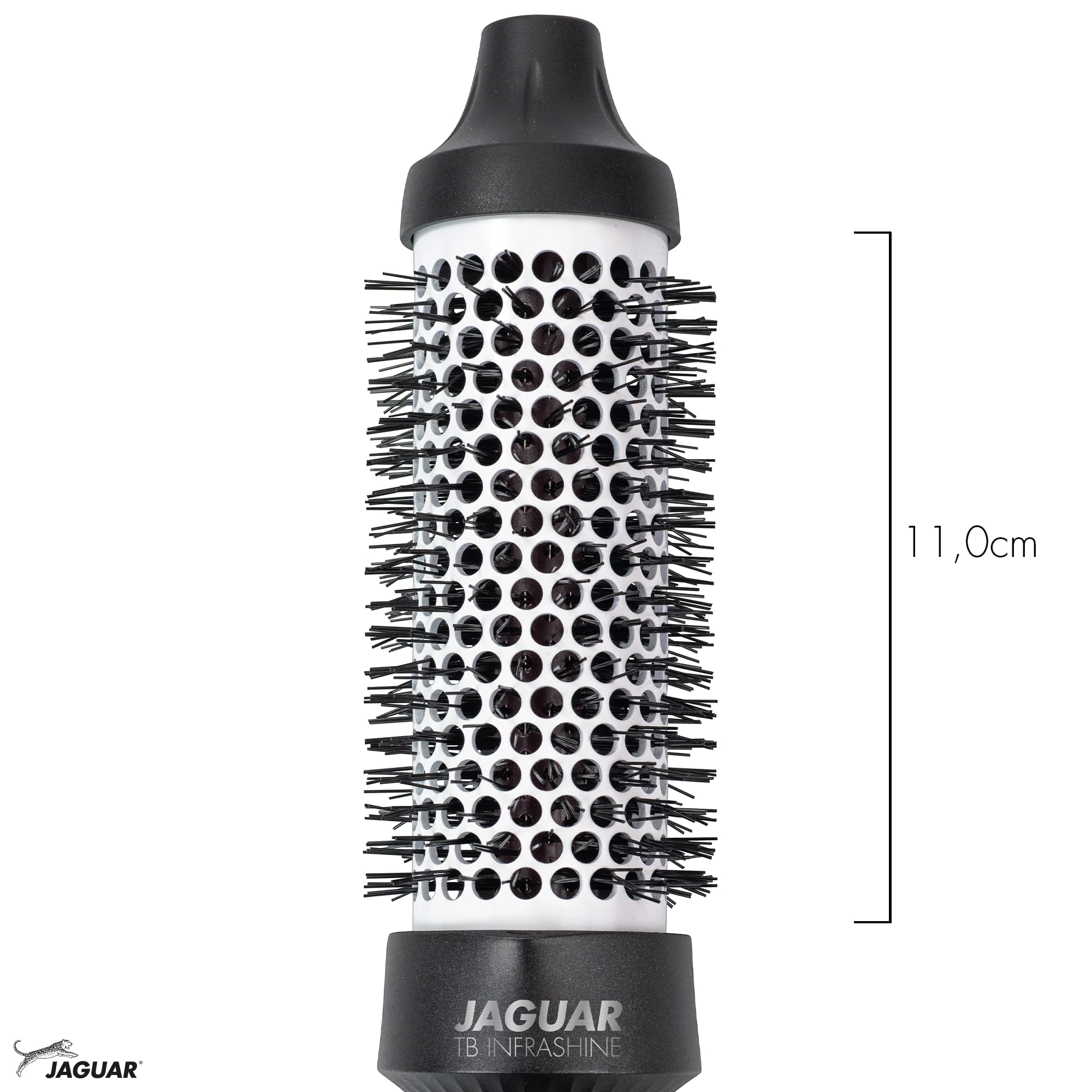 JAGUAR Spazzola termica TB Infrashine | Spazzola termica con riscaldamento a infrarossi e booster agli ioni | 2 in 1: styling e cura in uno strumento | dal professionista per te