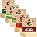 Dr. Squatch Natural Bar Soap for Men - Cold Process Soap with No Harsh Chemicals - Cool Fresh Aloe, Alpine Sage, Spearmint, Bay Rum & Grapefruit IPA (5 oz, 5-Pack)