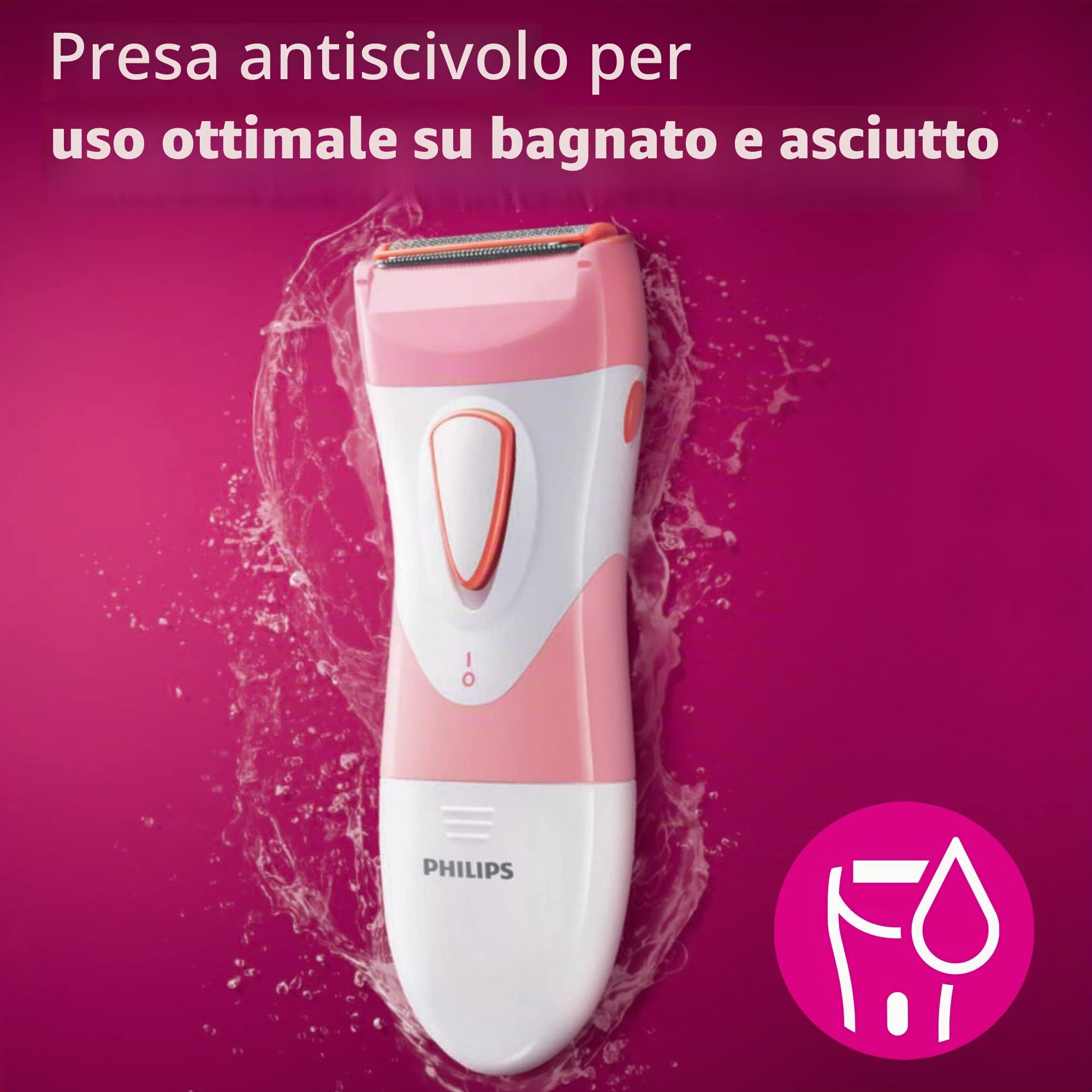Philips SatinShave Essential Women s Electric Shaver for Legs, Cordless (HP6306)