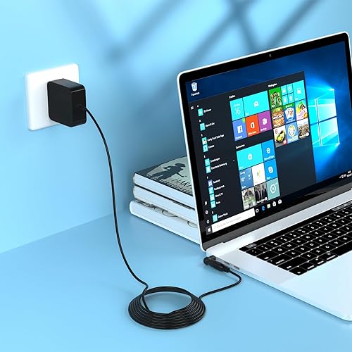 Miniatura 6 de Cargador de punta redonda de 65 W y 45 W compatible con Lenovo Ideapad Flex 1 3 3i 5 6 330, 5-14 5-15 5-16, 5-14IIL05 5-14ARE05 5-14IGL05 5-14ITL05