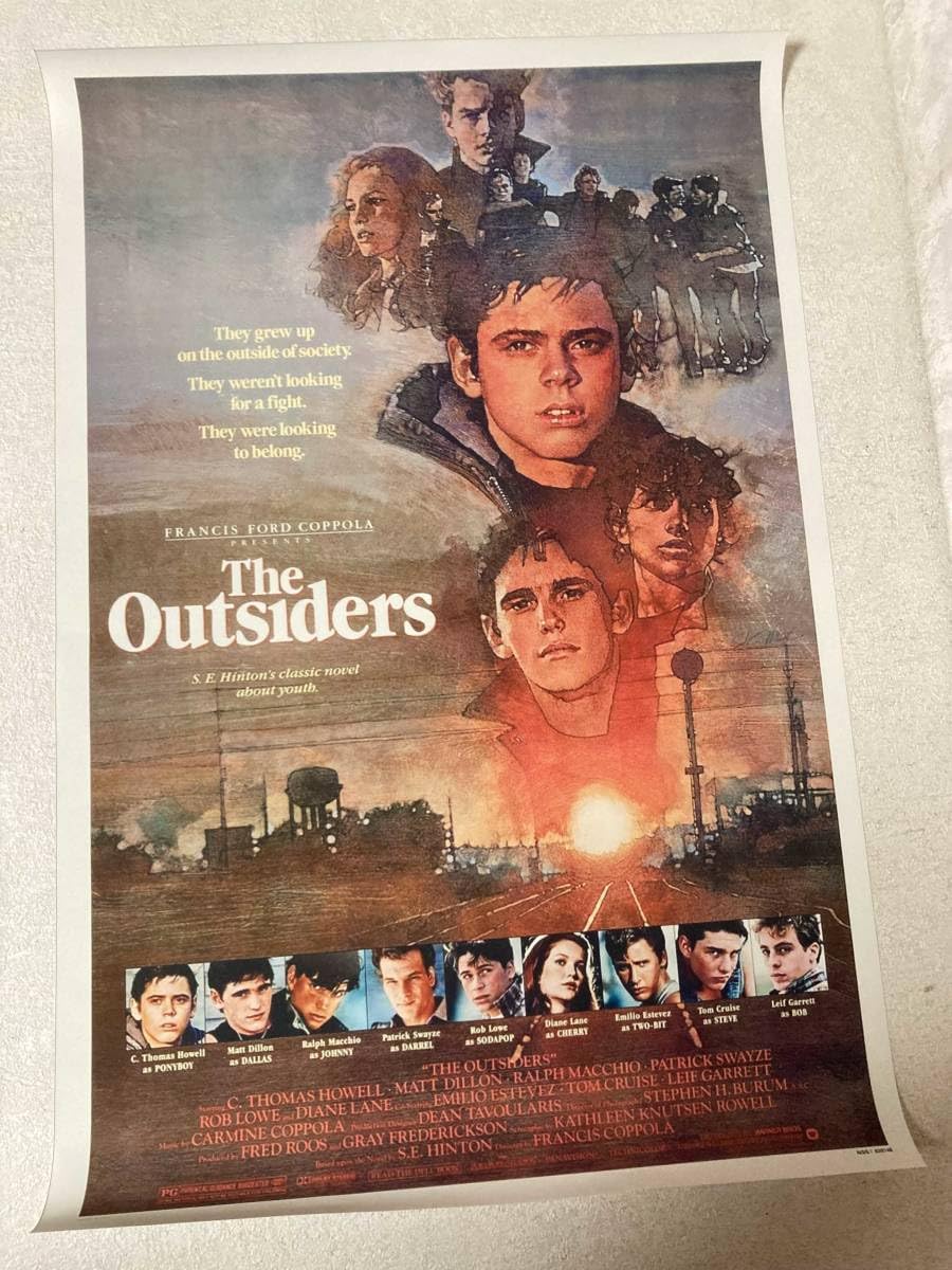 アウトサイダー映画ポスターフランシス・コッポラ監督昭和レトロ雑貨