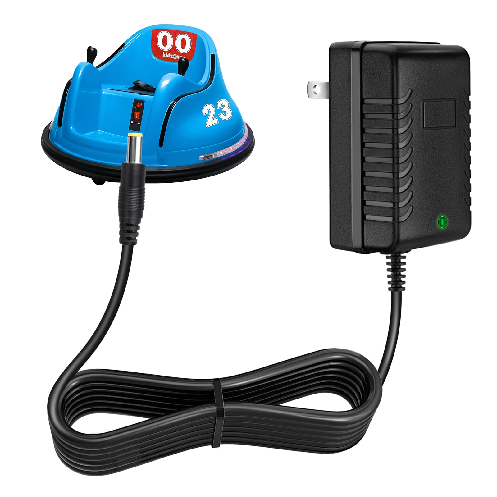 6V Charger for Kids Ride on Toys 6V Battery Charger Kidzone Flybar Bumper Cars Battery Charger for Ride on Car Best Choice Products SUV Powered