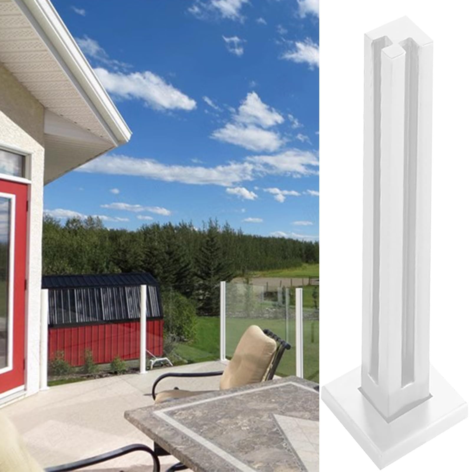 Garde-corps haut de gamme en acier inoxydable pour sublimer votre terrasse et balcon extérieur