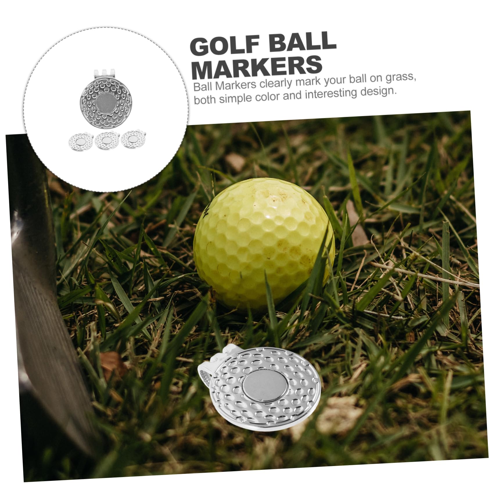 Teiliges Golfschläger Ballmarker Mit Hutclips Hochwertige Golf Accessoires Und Tragbar Für Golfer Und Für Golfbegeisterte