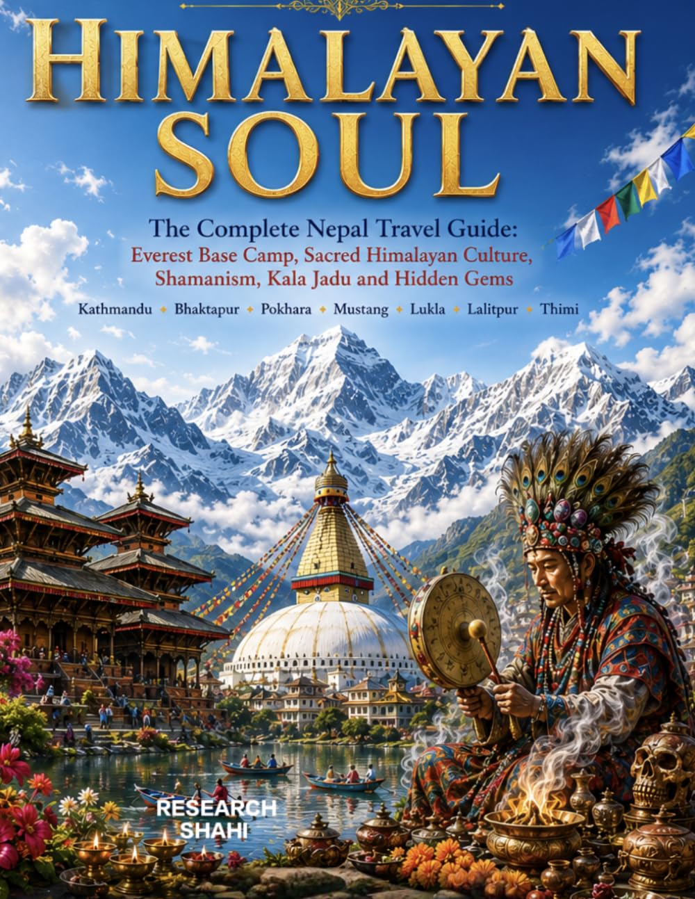 HIMALAYAN SOUL: The Complete Nepal Travel Guide: Everest Base Camp, Sacred Himalayan Culture, Shamanism, Kala Jadu and Hidden Gems Kathmandu Bhaktapur Pokhara Mustang Lukla Lalitpur Thimi