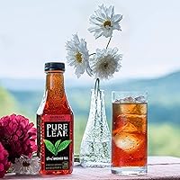 Vista 5 de Pure Leaf Té Helado, Frambuesa, Té Verdaderamente Preparado, Botellas de 18.5 Fl Oz (Paquete de 12)