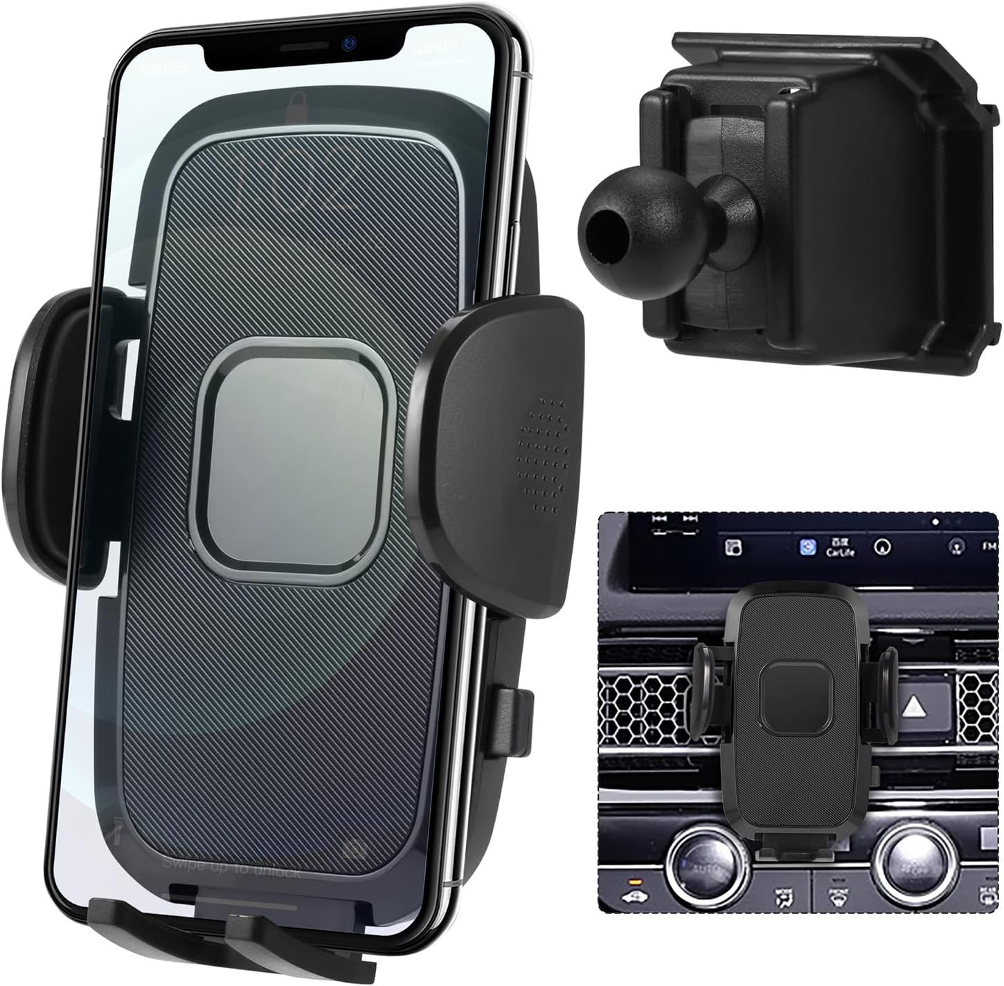 Car Cell Phone Holder Mount for Honda Civic 11th Gen 2025 2024 2023 2022 Air Vent Accessories, Dashboard Bracket Compatible for 4.0″-7.0″ Cell Phones