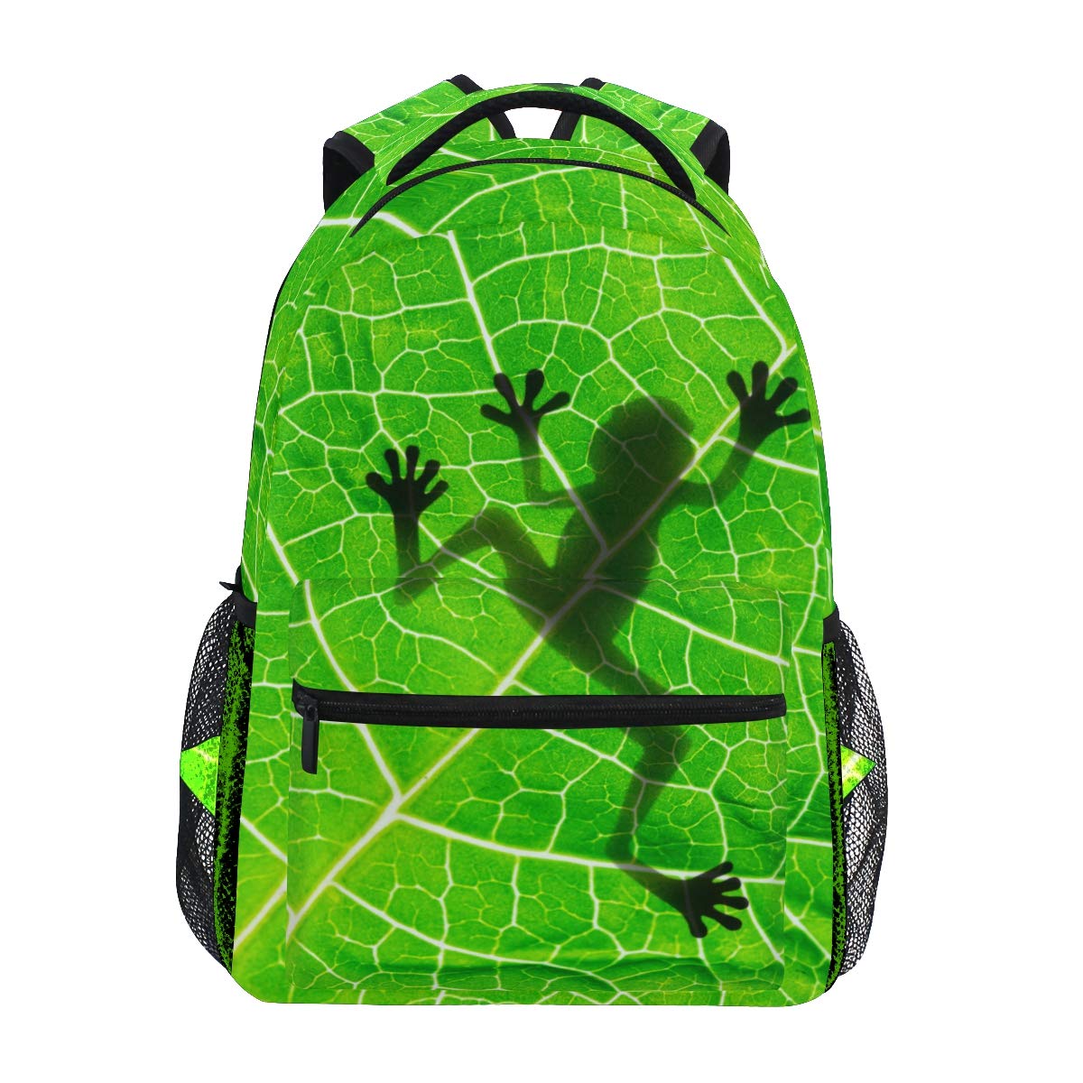 Buy MAHU Backpack Animal Frog Leaf 