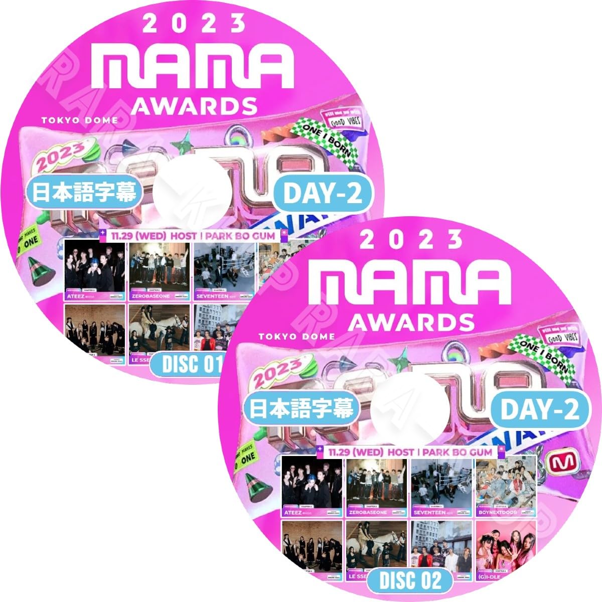 Amazon.co.jp: 2023 MAMA Mnet Asia Music Awards 2枚組 day2