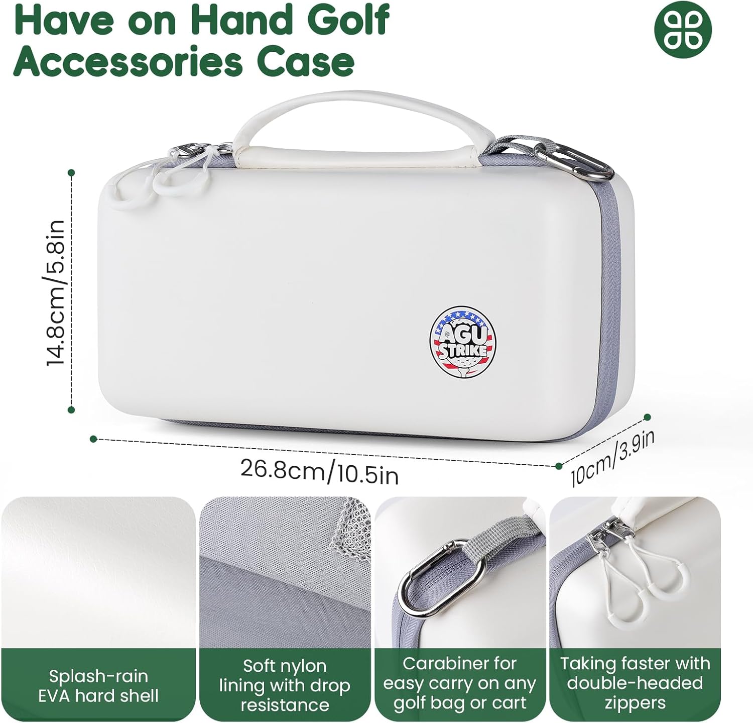 Golf Gifts for Golfers Men Women, 23Pcs Golf Accessories Kit Must Have Golf Balls Golf Tees Glove Holder Golf Ball Liner Pen Divot Repair Tool Score Counter, DIY Gift for Christmas Day Birthday - Image 3