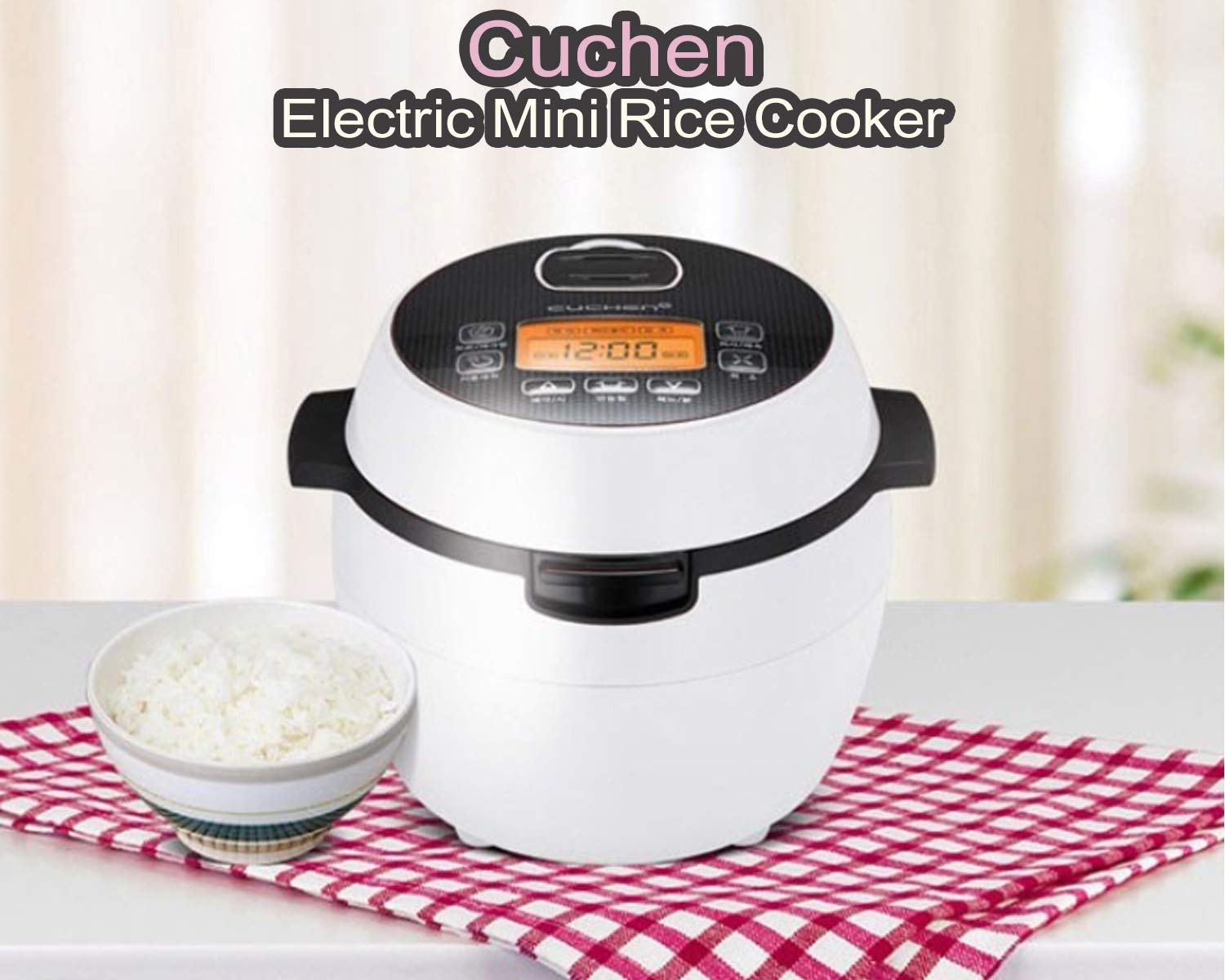 Amazon | Cuchen クーチェン電気ミニ炊飯器 CJE-A0306 3~4人用