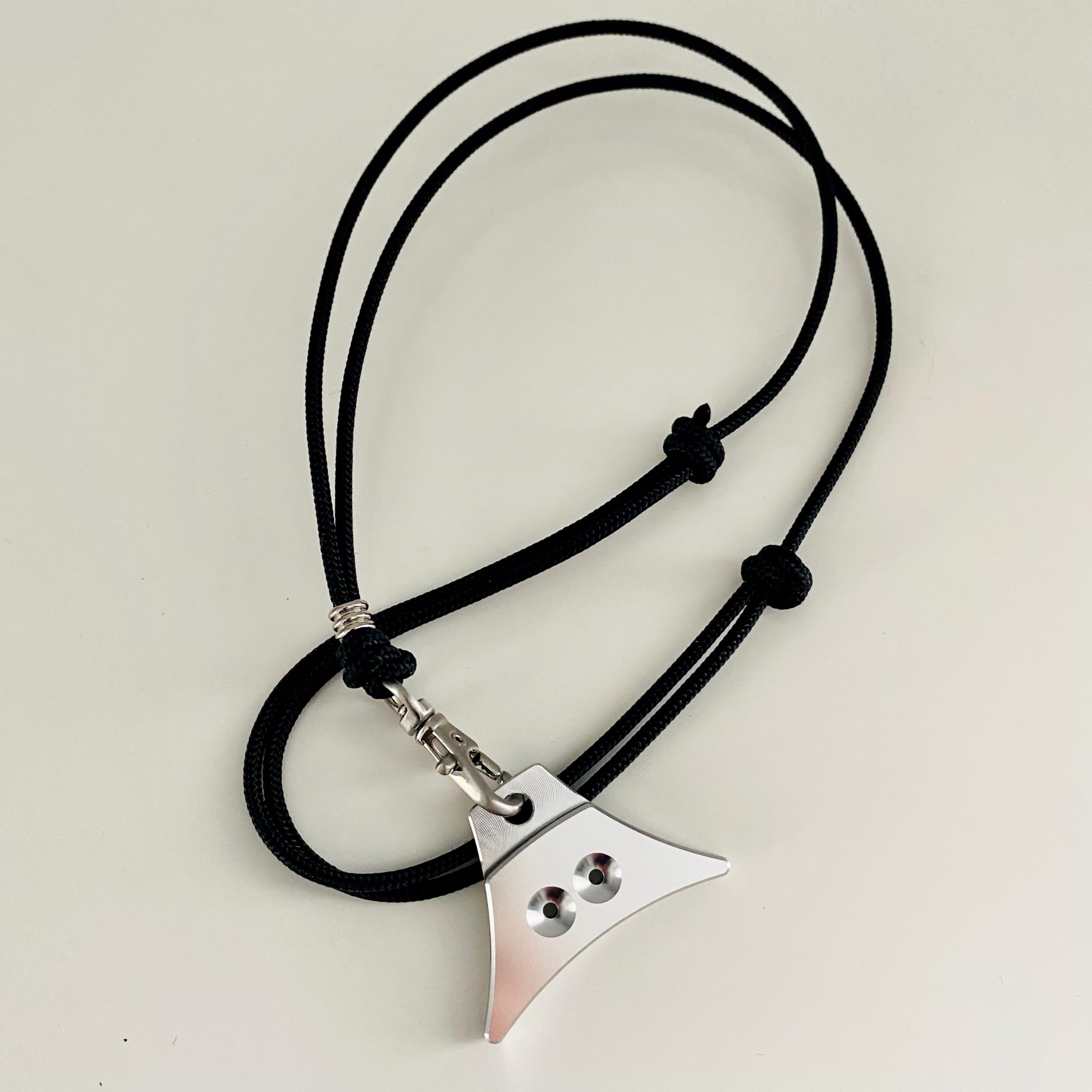 Logan Whistles A1 Turbo Sheepdog Whistle with Adjustable Sailing Cord Lanyard | 100% UK Made Aluminium Dog Training Whistle for Recall, Herding & Working Dogs