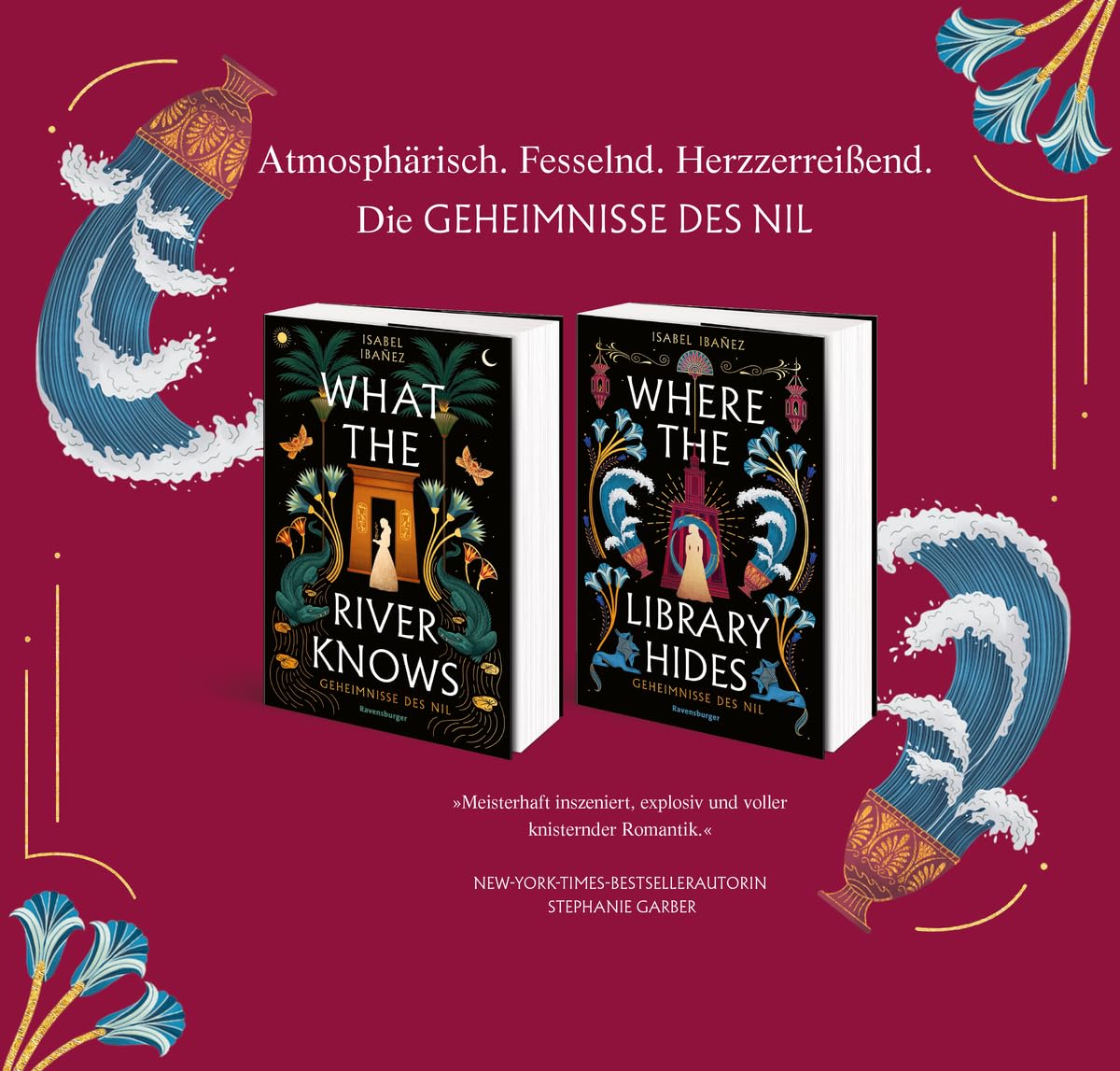 Where the Library Hides. Geheimnisse des Nil, Band 2 (SPIEGEL Bestseller | Knisternde historische Romantasy) (Geheimnisse des Nil, 2)