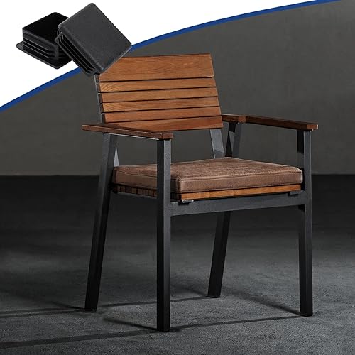 Miniatura 6 de 12 piezas de insertos cuadrados de plástico para enchufe, tubo cuadrado negro tapón de plástico de 2 pulgadas, tapa de extremo de 2 x 2 pulgadas,