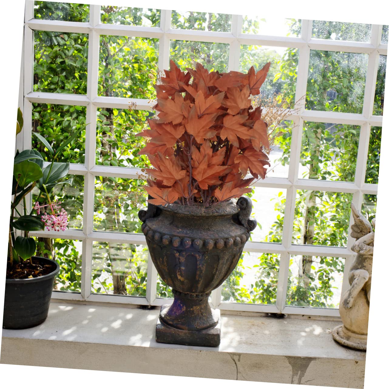 PRETYZOOM 20 Pcs 1Set Herbstlichen Decor Zarte Verzierungen Seide Tuch Thanksgiving
