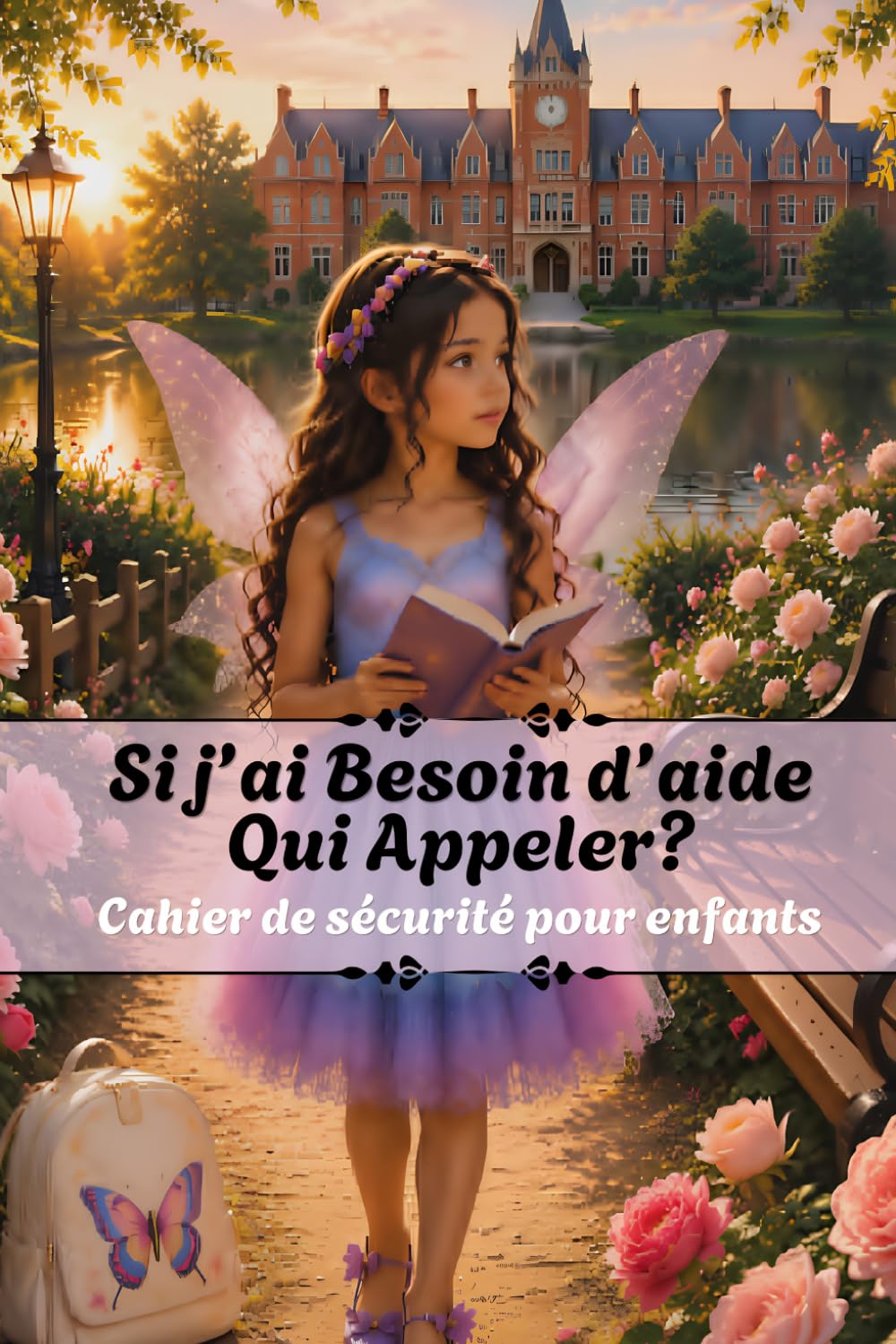 Cahier de Sécurité pour enfants: Qui appeler si j'ai besoin d'aide? Contacts d'urgence, informations importantes pour ta sécurité et pages de dessins
