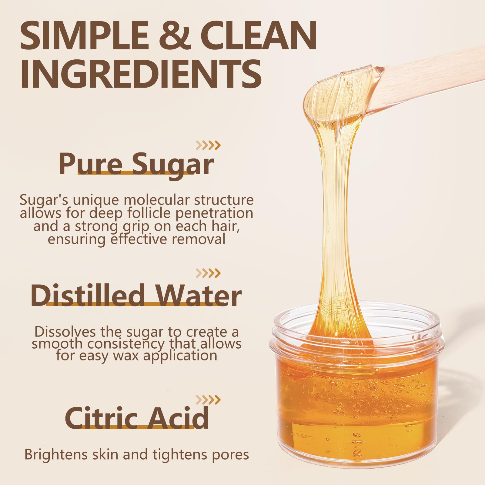 no-tweeze Classic Remover Wax, 14 OZ by no tweeze