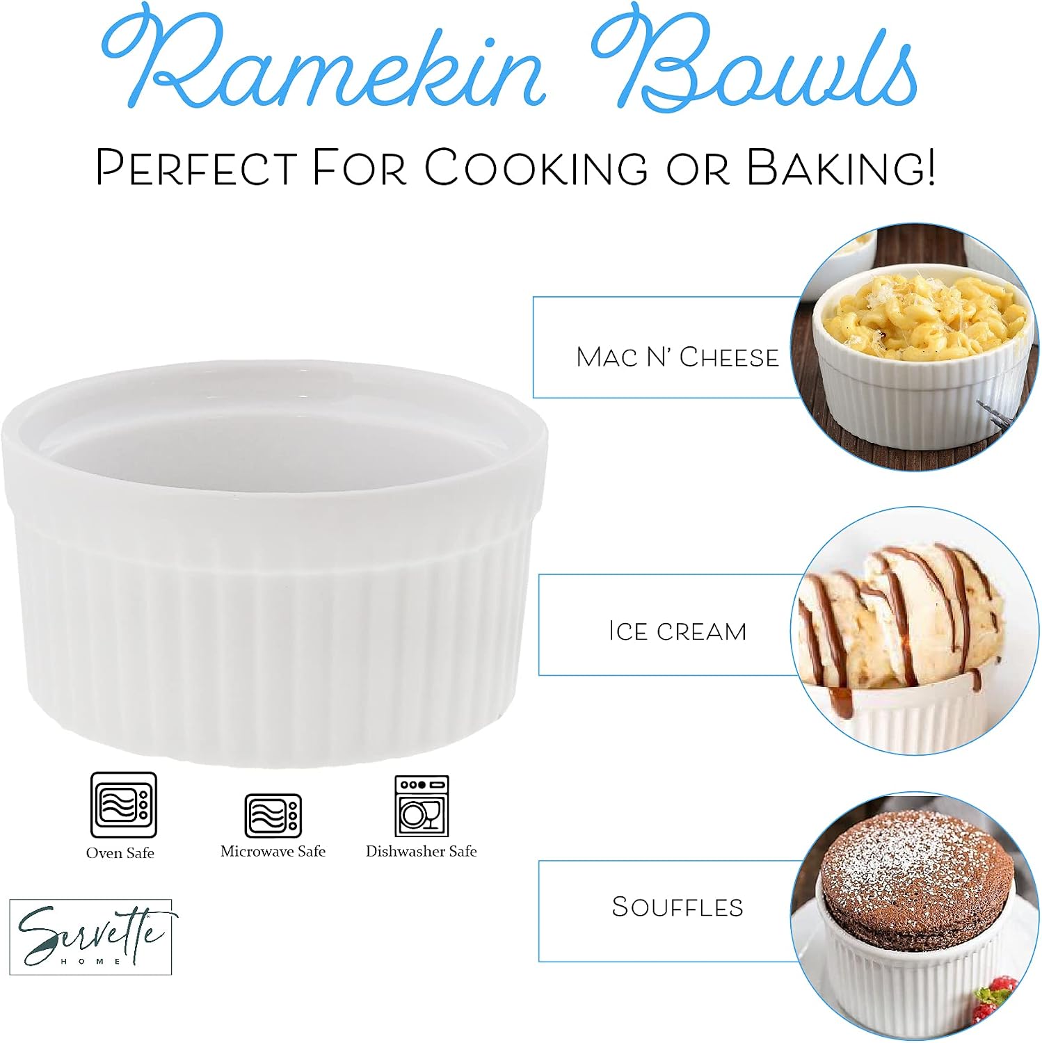 4 oz Ramekins Set of 8