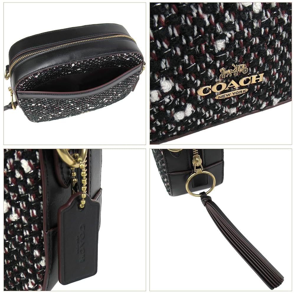 COACH　ツイード　ショルダーバッグ限定品 最終値下げコーチ バンディット ショルダー バッグ・ツイード