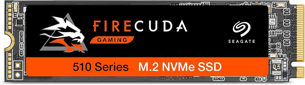 Seagate Firecuda 510 500GB Performance Internal Solid State Drive SSD PCIe Gen3 X4 NVMe 1.3 for Gaming PC Gaming Laptop Desktop - View 1