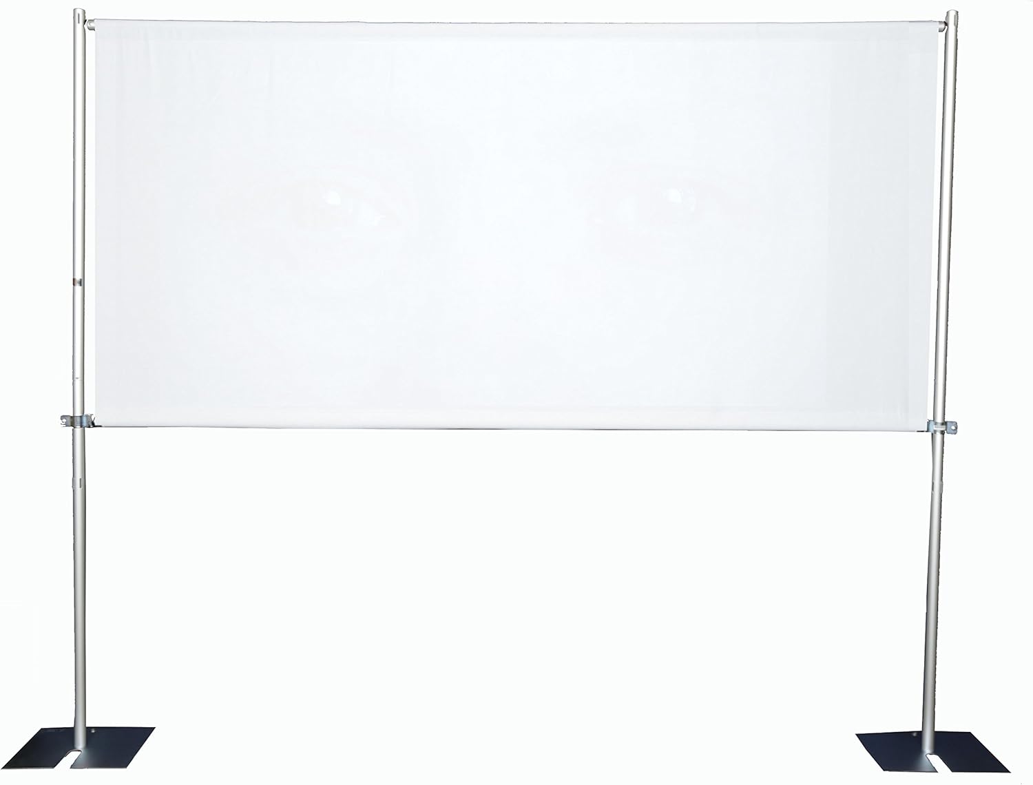 OnlineEEI, Keen Screen Portable Movie Projector Screen with Carry Bag, 7' 10" H x 8ft Wide, 105" Diagonal, 16:9 Aspect Ratio