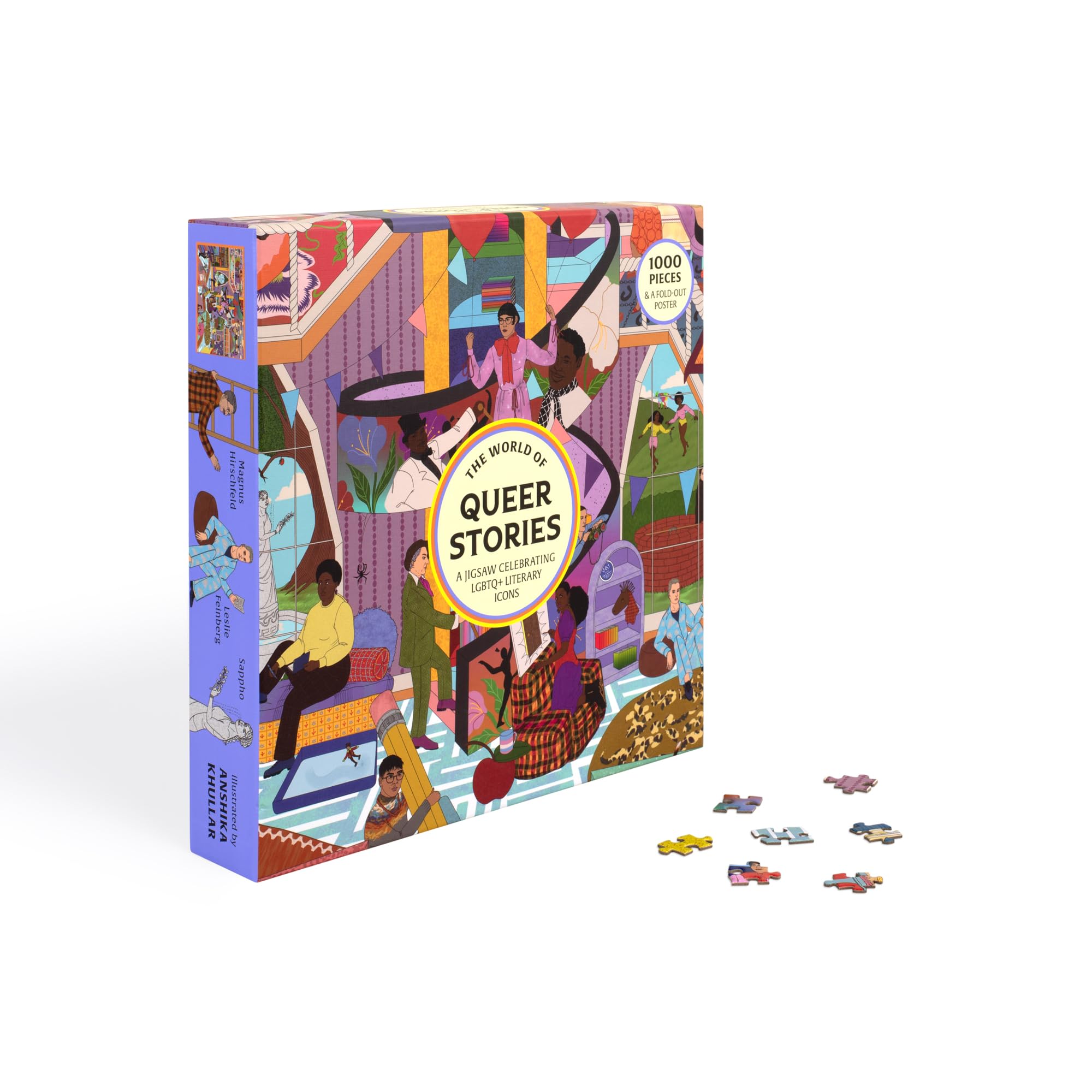The World of Queer Stories a 1000-piece Jjigsaw: Celebrating LGBTQ+ Literary Icons