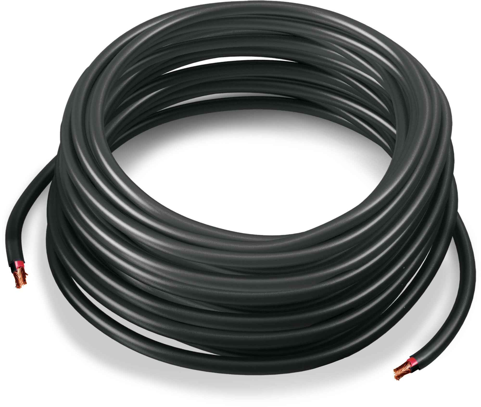 Pronomic BOXOE-25 Lautsprecherkabel 2x 2,5 mm² - Professionelles, 2-adriges Boxenkabel für DJ & PA - Aderquerschnitt: 2x 2,5 mm² - Länge: 25 m - Schwarz
