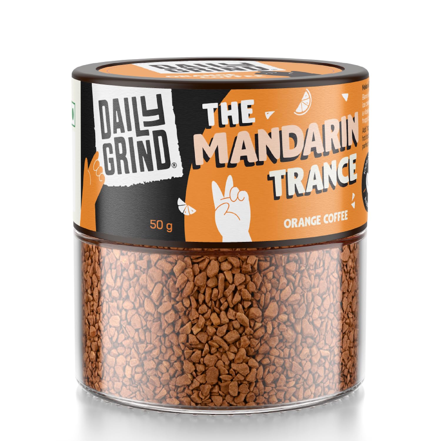 DAILYGRIND The Orange flavoured Coffee - 50g Jar | 100% Arabica | Fresh & Citrusy | Freeze-Dried Instant Coffee with Natural Orange Flavor | Makes 25 Cups (B0DCNNZDNQ) Amazon Price History, Amazon Price Tracker