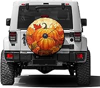 Vista 20 de Delerain Dinosaur Moon - Cubierta de rueda de repuesto para neumáticos, protector solar impermeable para caravana, remolque, RV, SUV, camión