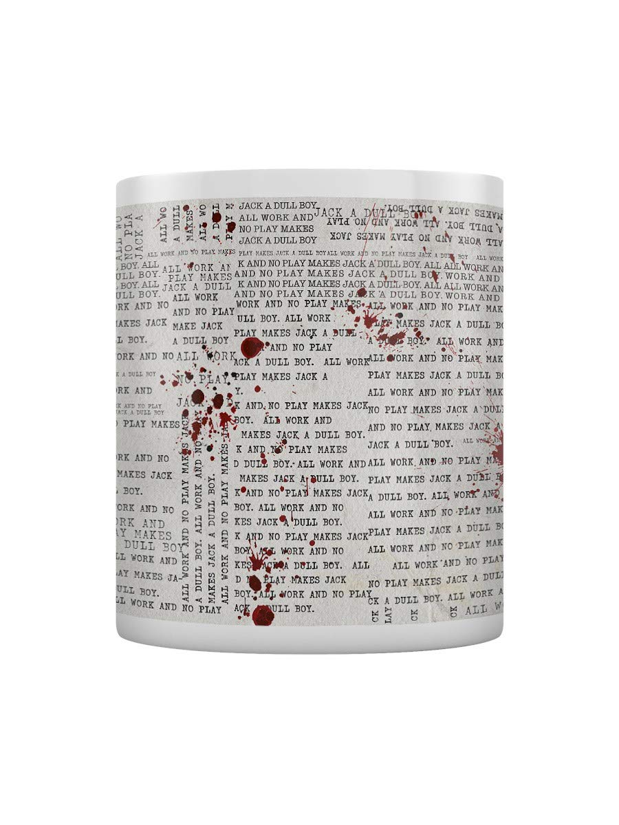 The Shining MG25495 11 oz / 315 ml Ceramic Mug - The Shining (All Work Ans No Play)