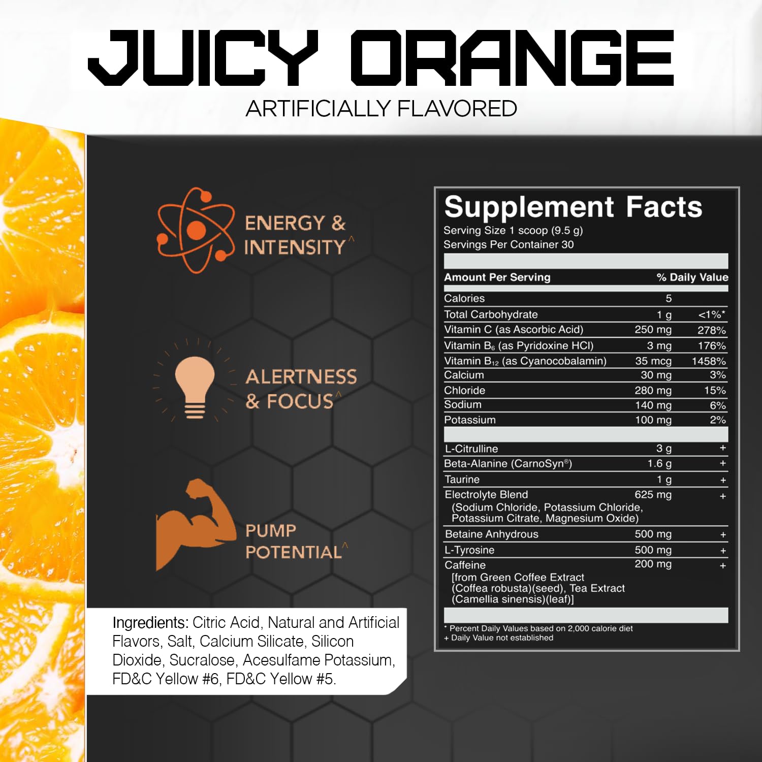 Powder Burn Juicy Orange — Amazon image 4