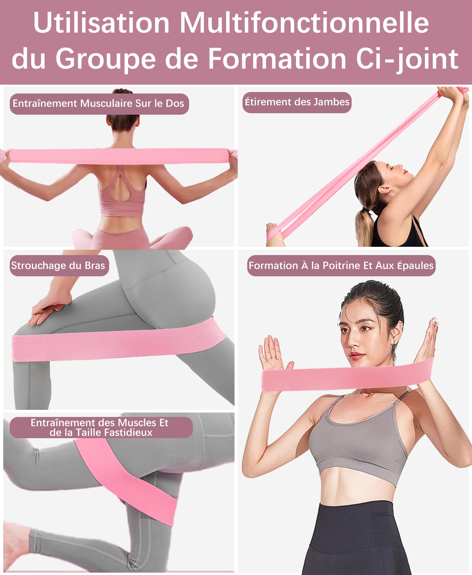 Attrezzo Interno Coscia 35lb Attrezzi Esercizi Pavimento Pelvico Muscoli Palestra in Casa Fitness Attrezzi Casa Pilates Allenamento a Casa per Addominali Glutei Arm Blaster (Rose)