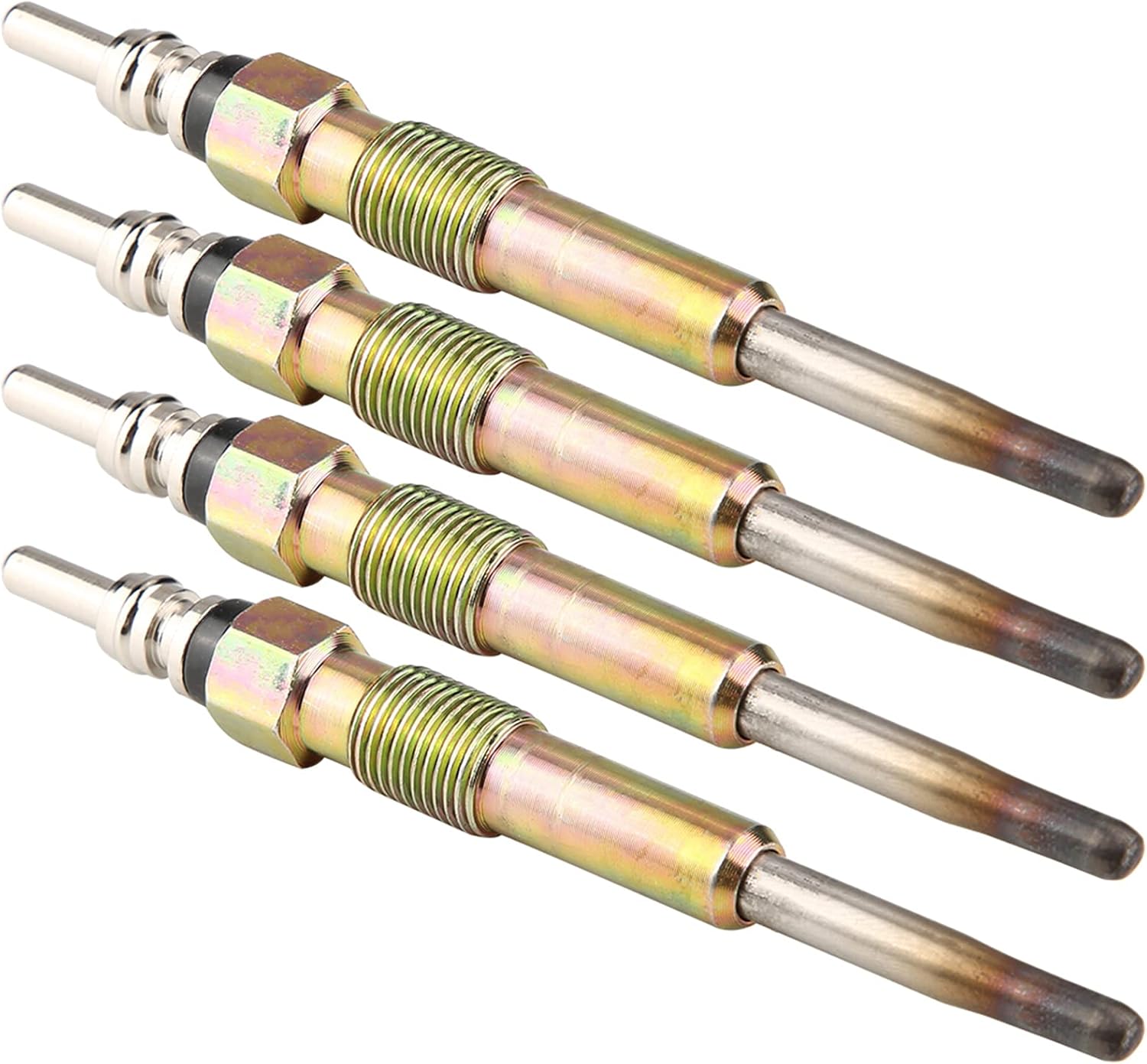 Amazon グロープラグ 4個 ヒーター グロープラグ Duraterm シート用 ヒーター グロープラグ スパークプラグ 車＆バイク