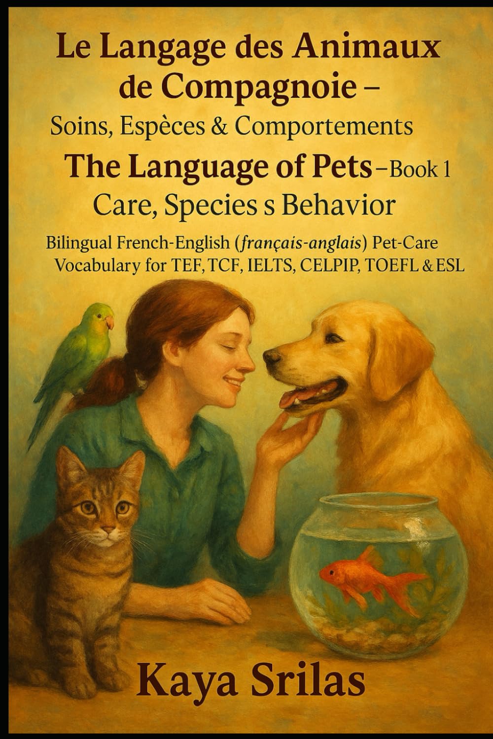 Le Langage des Animaux de Compagnie – Livre 1 : Soins, Espèces & Comportements / The Language of Pets – Book 1: Care, Species & Behavior: Bilingual ... ) Vocabulary & Reading Comprehension)