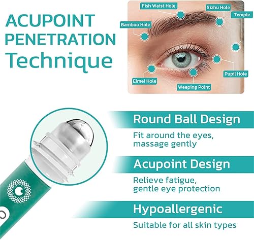 Miniatura 2 de Gfouk Ophthlamed Vision Enhance Roller, Vision Enhance Roller, Ophthlamed Vision Enhance Roller (3 piezas)