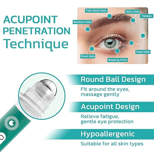 Miniatura 7 de OphthlaMed Vision Enhance Roller, Ophthalmoid Vision Enhance Roller, Vision Enhance Roller, mejora la claridad visual, alivia la fatiga ocular, 0.3
