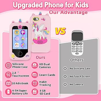 Amazon.co.jp: 子供用スマートフォン 女の子向けギフト 6~8歳の