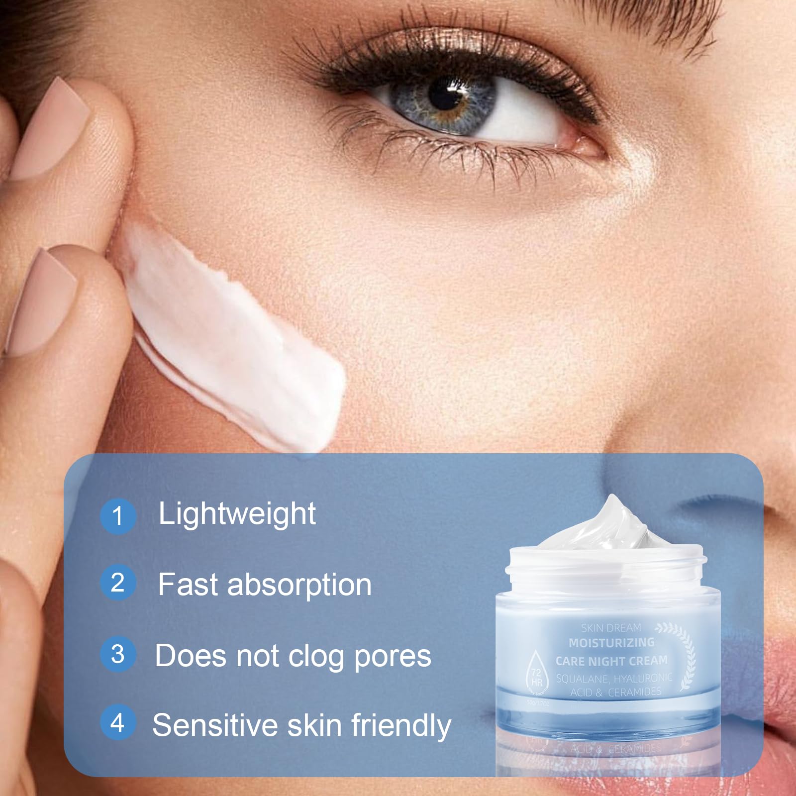 Amazon.com: SKSOYT Ultra Hydrating Night Cream, Anti-Aging Face