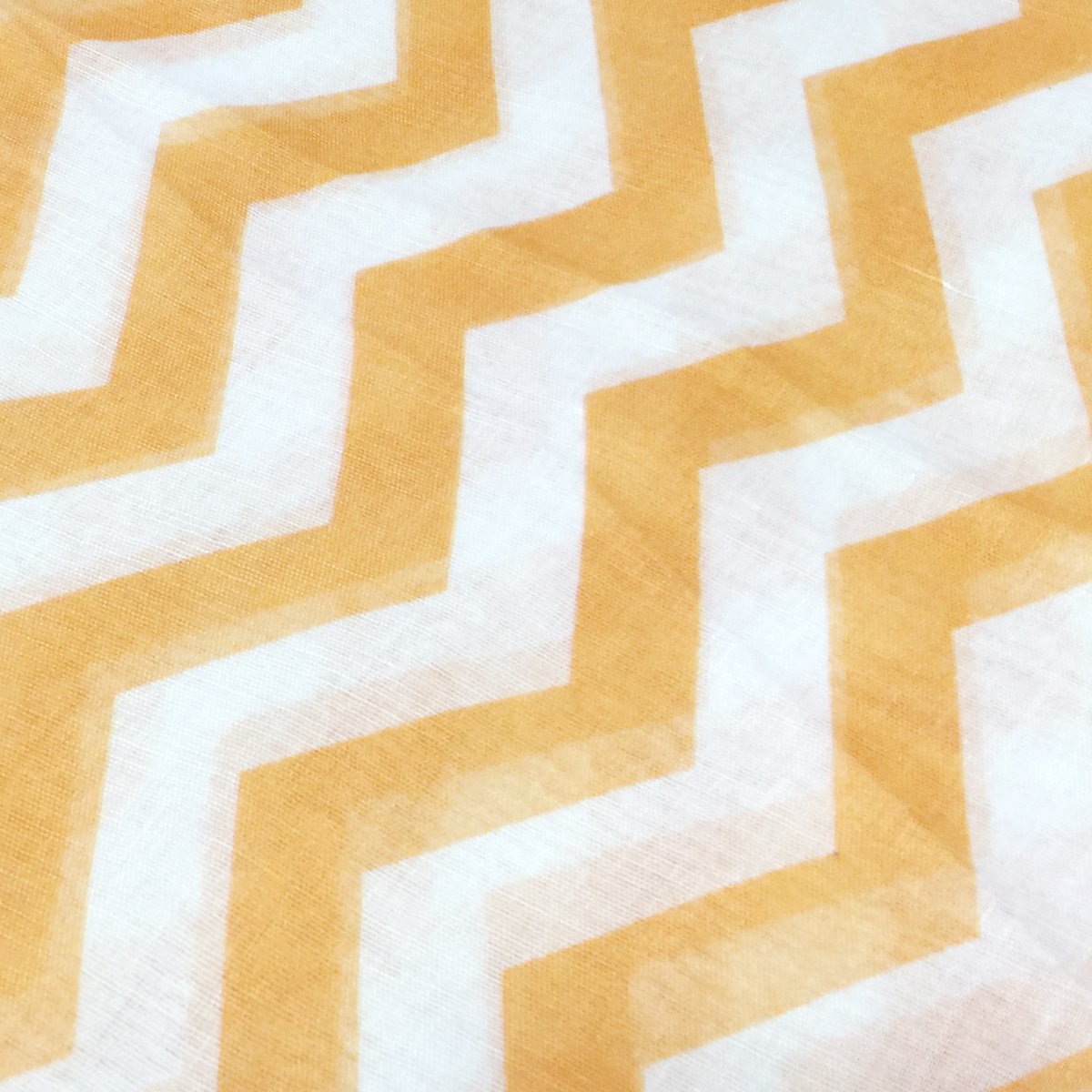 Wrapables - Bufanda ligera con diseño de zigzag - Naranja - talla única