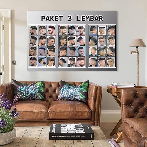 Miniatura 3 de Póster de peluquería para decoración de pared, póster de peluquería para hombre, póster de peluquería, póster de peluquería para hombre, póster de