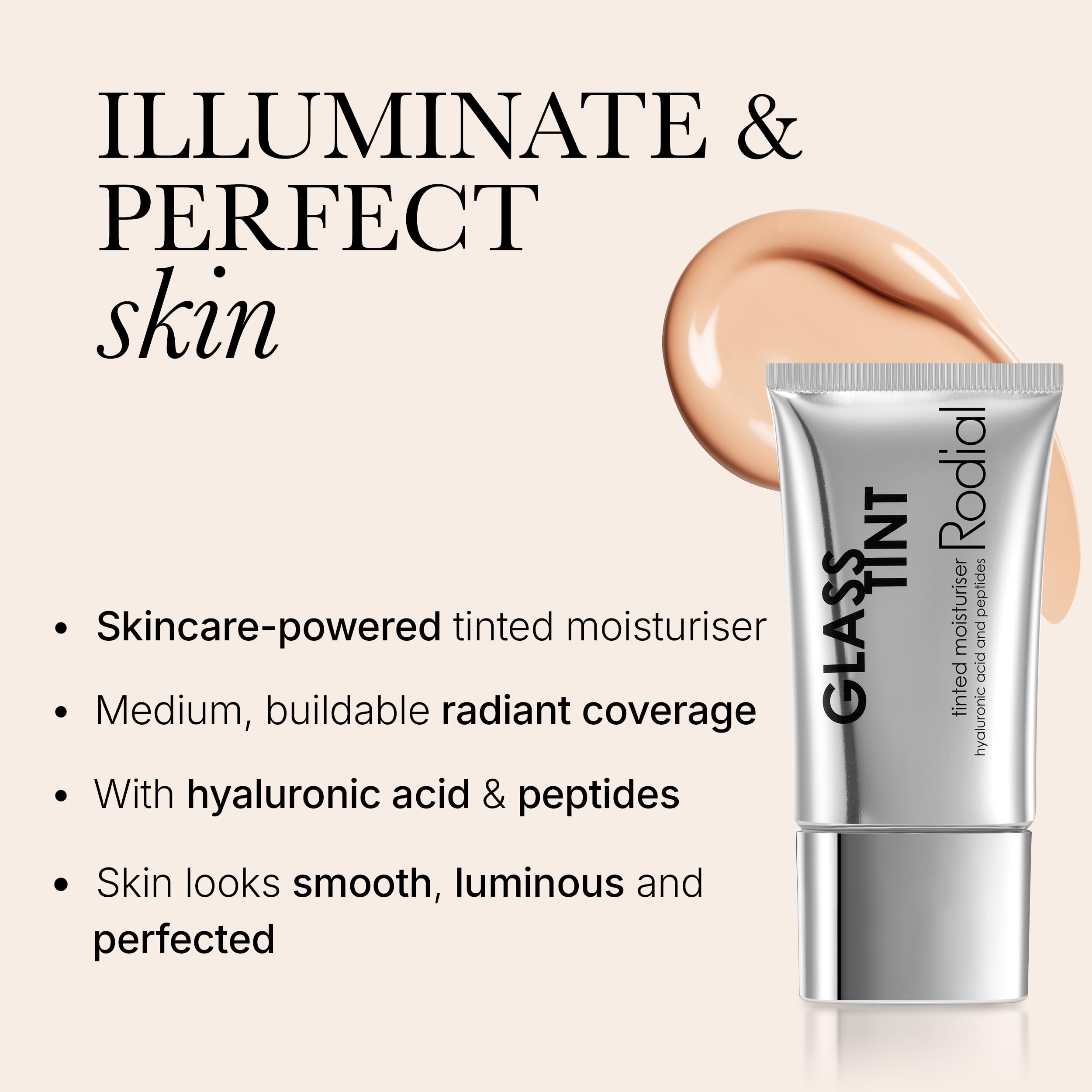 Amazon.com: Rodial Glass Skin Tint - Tinted Moisturizer Shade 1