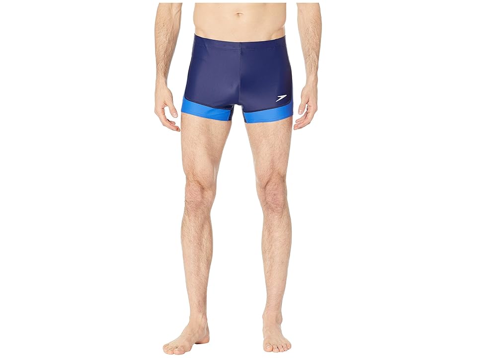 

Speedo Square Leg (Speedo Navy) Men's Swimwear, Blue