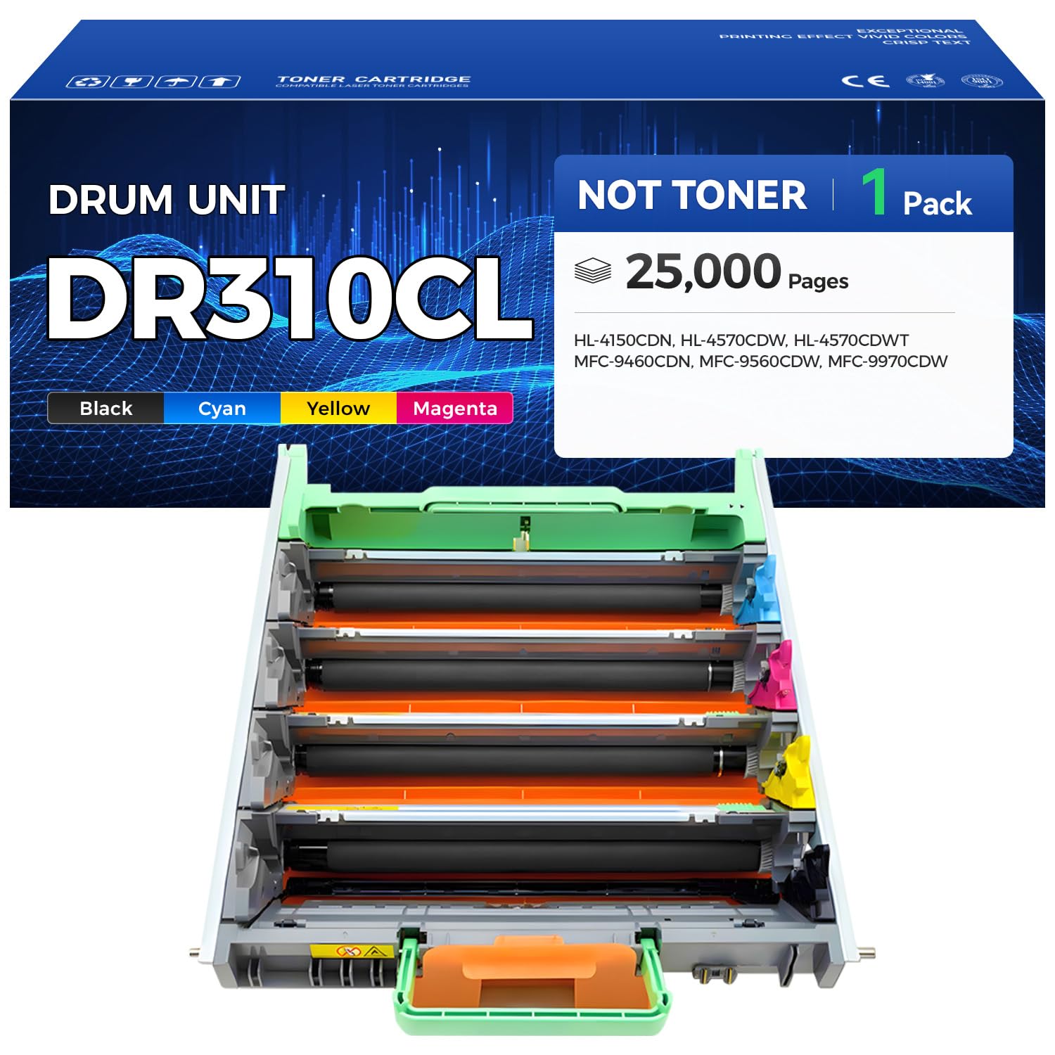 DR310CL Drum Unit Replacement for Brother DR-310CL DR 310CL Imaging Drum
