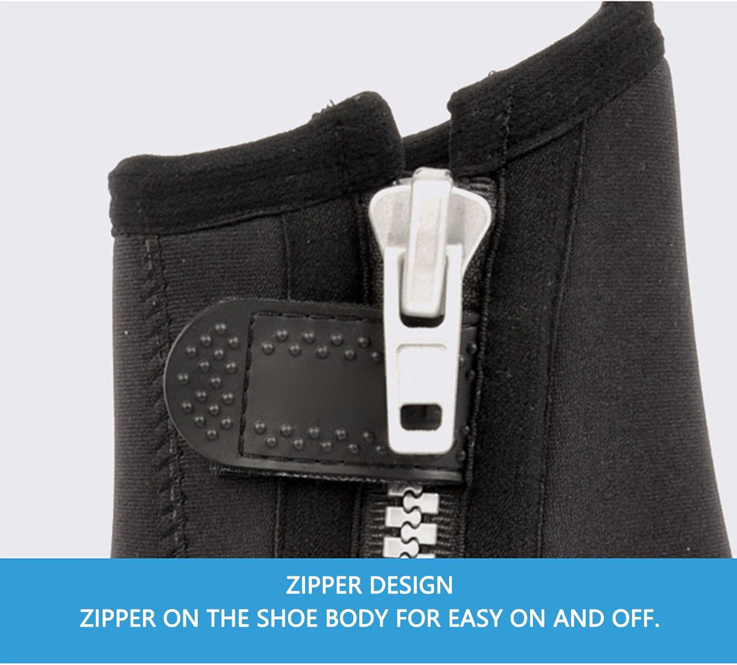 High Top Diving Boots, 5mm Thickness Rubber Non Slip Sole Soft Lining Water Boots Wading Boots for Snorkeling Swimming Surfing