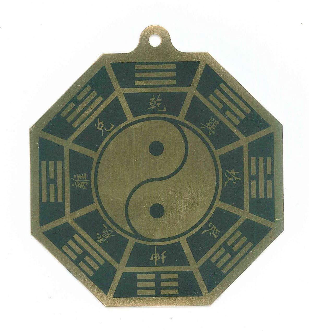 太極　八卦　風水　銅製　六爻占術　置物　インテリア　工芸品　美術品　A1181 太極八卦風水銅製六爻占術置物インテリア工芸品美術品A1181