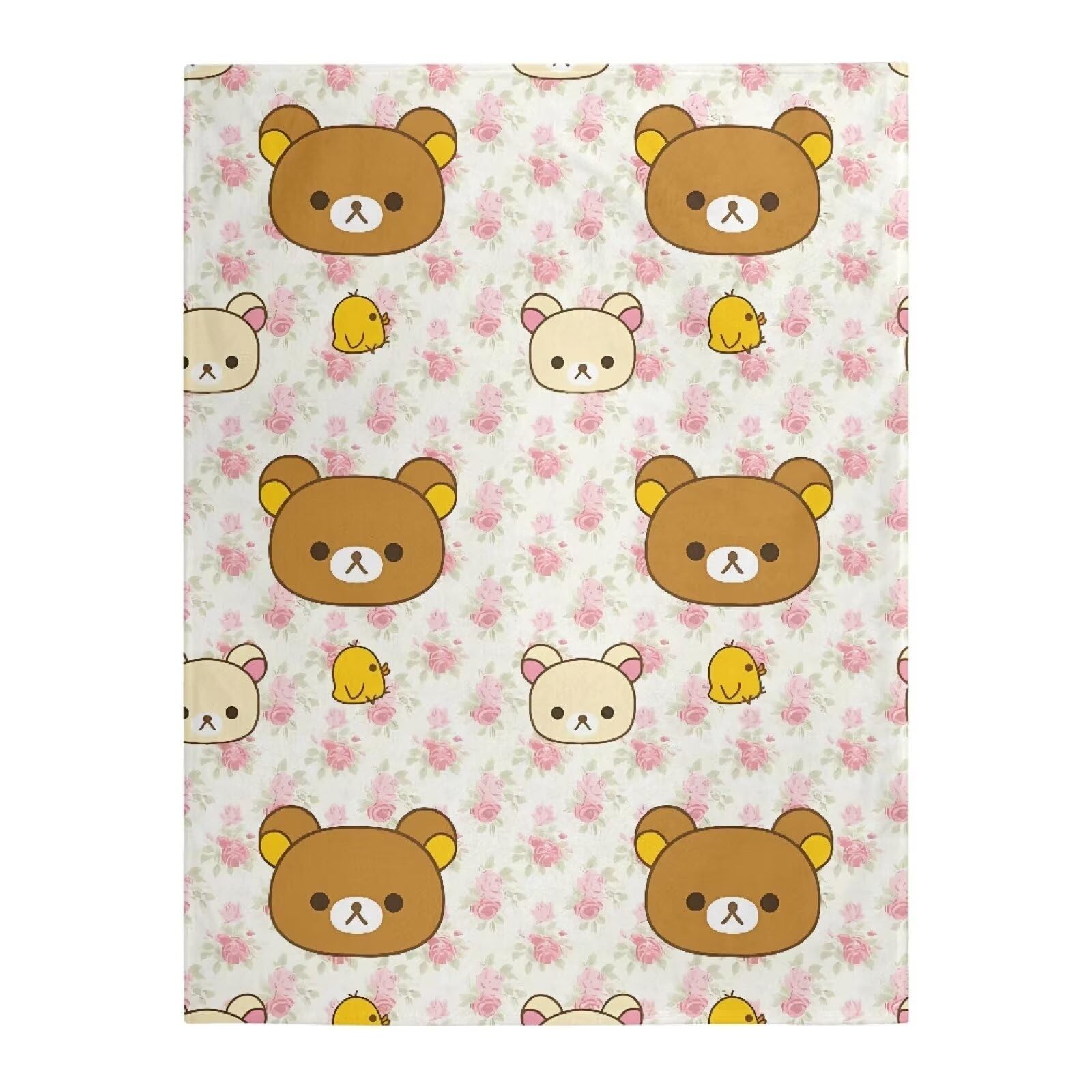 Coperta In Pile Con Stampa Orso, Super Morbida E Calda, 101,6 X 127 Cm, Per Bambini E Adulti, Regalo Simpatico - 3