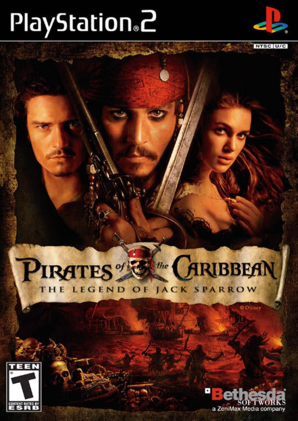 Pirates of the Caribbean The Legend of Jack Sparrow: PlayStation 2