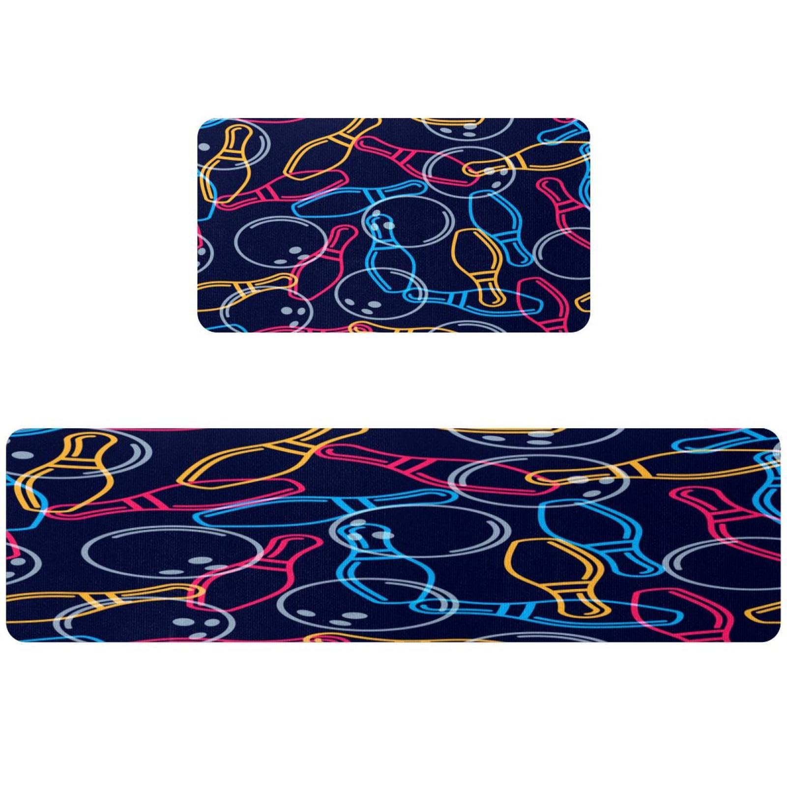 Tapetes de cocina lavables alfombras absorbentes antideslizantes de bolos VAPOKF